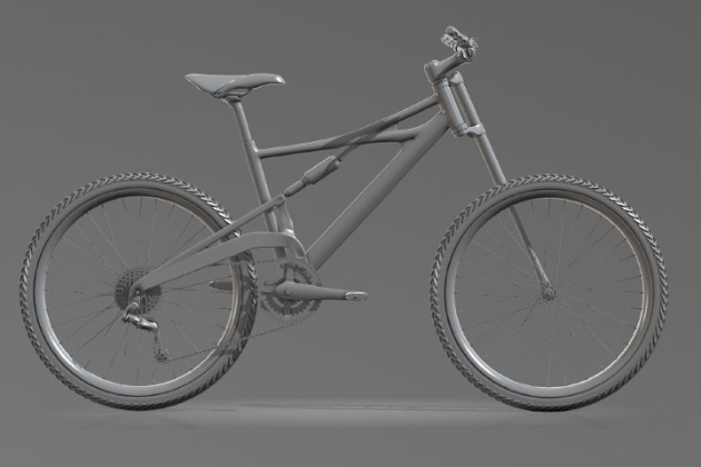 3D Mountain Bike
