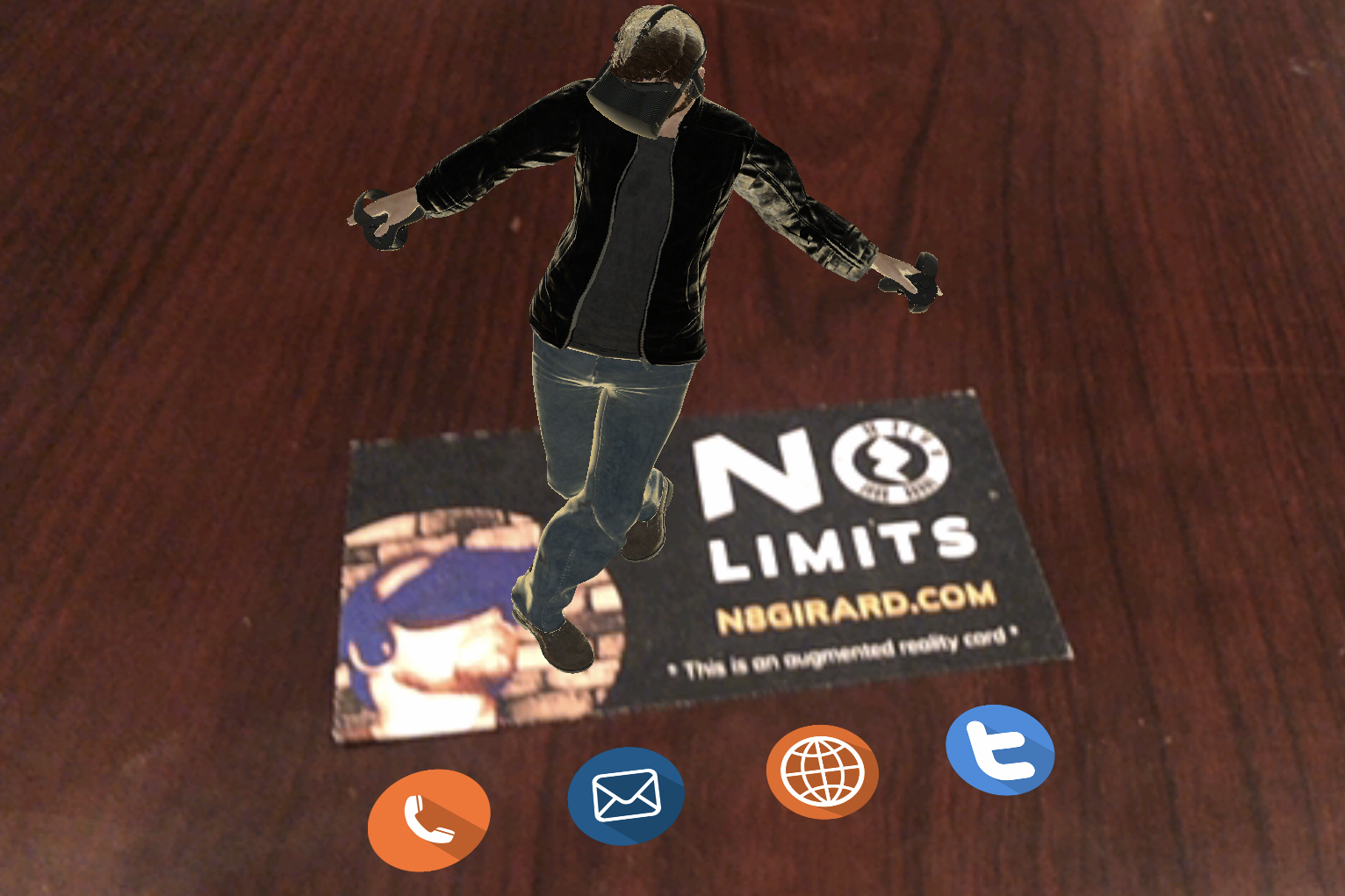 AR Business Card