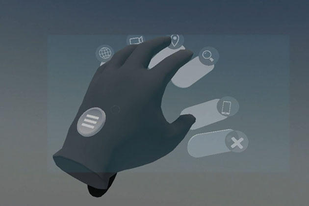 AR Hand Interface